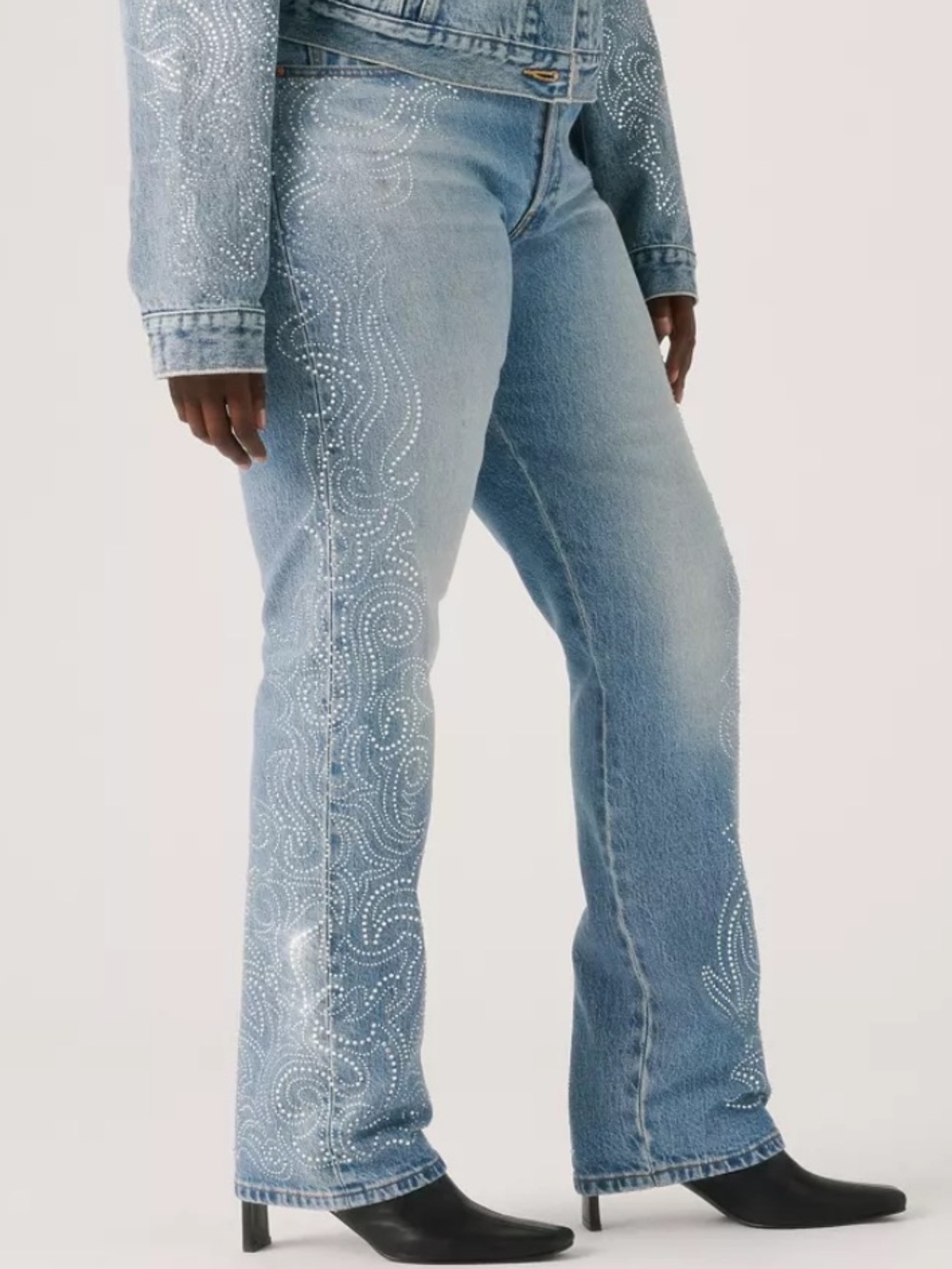 NWT BEYONCÉ X Levi’s® 501 Curve High-Rise Straight Leg Jean